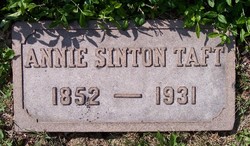 Annie <I>Sinton</I> Taft 