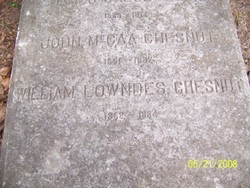 William Lowndes Chesnut 
