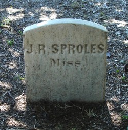 Pvt James R. Sproles 
