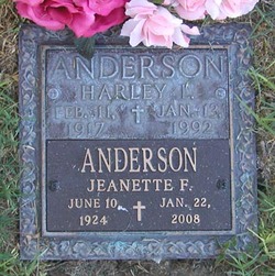 Jeanette Fay <I>Christopherson</I> Anderson 