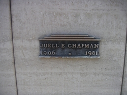 Juell Elouise <I>Miller</I> Chapman 