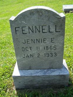 Jennie Elizabeth <I>Nunamaker</I> Fennell 
