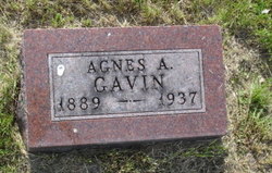 Agnes A <I>Gallagher</I> Gavin 