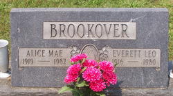 Alice Mae <I>Harris</I> Brookover 