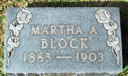 Martha Augusta Block 