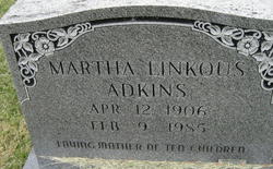 Martha <I>Linkous</I> Adkins 