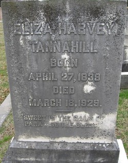 Elizabeth Harvey “Eliza” Tannahill 