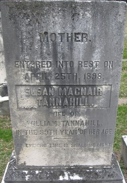 Susan Mary <I>MacNair</I> Tannahill 
