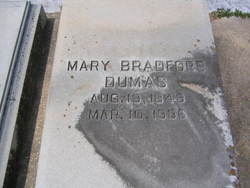 Mary <I>Bradford</I> Dumas 