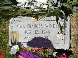 Alma Frances <I>Woodward</I> Windle 