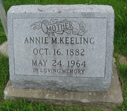 Annie Maude <I>Branch</I> Keeling 