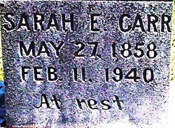 Sarah E. Carr 