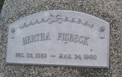 Bertha P <I>Hinzmann</I> Fisbeck 
