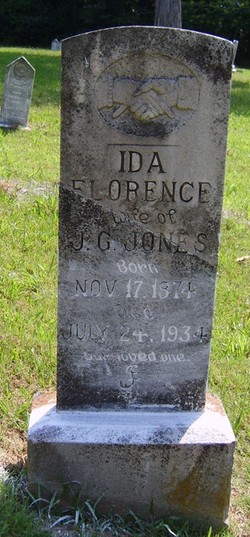 Ida Florence <I>Sykes</I> Jones 