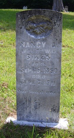 Nancy Ann <I>Lancaster</I> Sikes 