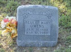 Beulah May <I>Rigsby</I> Owens 
