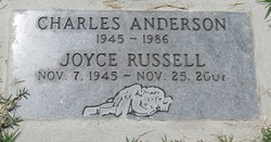 Joyce Faye <I>Furgerson</I> Russell- Anderson 