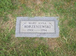 Mary Anna Korzeniewski 
