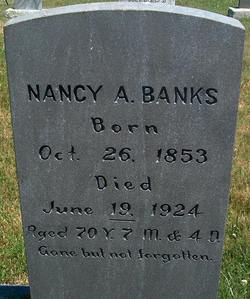 Nancy Adaline Ann <I>Webb</I> Banks 
