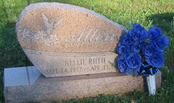 Nellie Ruth <I>Troutman</I> Allen 