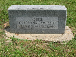 Grace Ann <I>Morgan</I> Campbell 