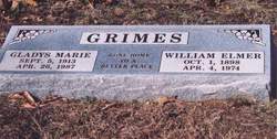 Gladys Marie <I>Howe</I> Grimes 