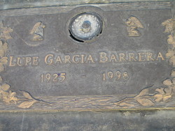 Lupe <I>Garcia</I> Barrera 