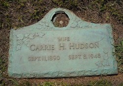 Carrie <I>Hildreth</I> Hudson 