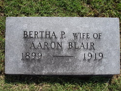 Bertha Pearl <I>McGoveran</I> Blair 