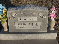 Carolyn Christine <I>Carter</I> Pearson 