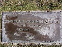 Reginald Gordon Albury 
