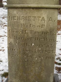 Henrietta A <I>Gordak</I> French 