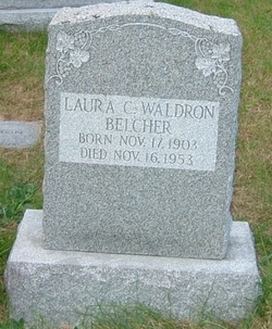 Laura C <I>Waldron</I> Belcher 