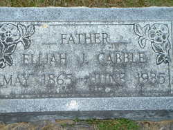 Elijah James Cabble 