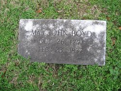 Maj John Boyd 