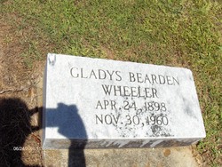 Gladys <I>Bearden</I> Wheeler 