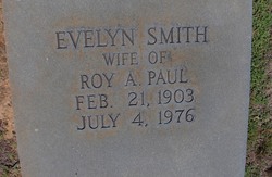 Evelyn <I>Smith</I> Paul 