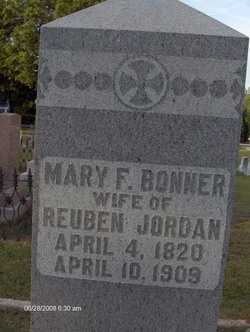 Mary Frances <I>Bonner</I> Jordan 