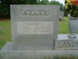 Maude Lou Ruth <I>Cable</I> Landreth 