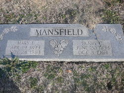 Mary E. <I>Carman</I> Mansfield 
