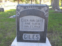 Eliza Ann <I>Winterton</I> Giles Casper 