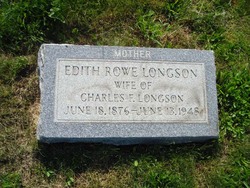 Edith <I>Rowe</I> Longson 