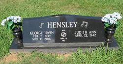 George Irvin Hensley 