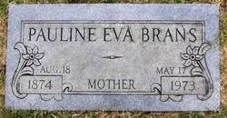 Pauline Eva <I>Miller</I> Brans 