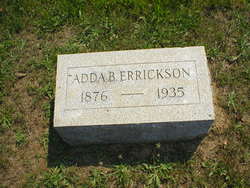 Adda B. <I>Hopkins</I> Errickson 