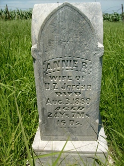 Annie R Jordan 
