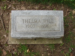 Thelma <I>Wright</I> Hill 