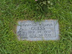 Harold William Guess 