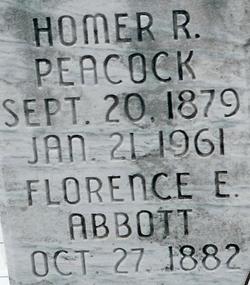 Florence E. <I>Peacock</I> Abbott 