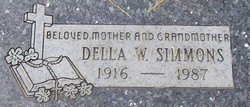 Della W <I>Odell</I> Simmons 